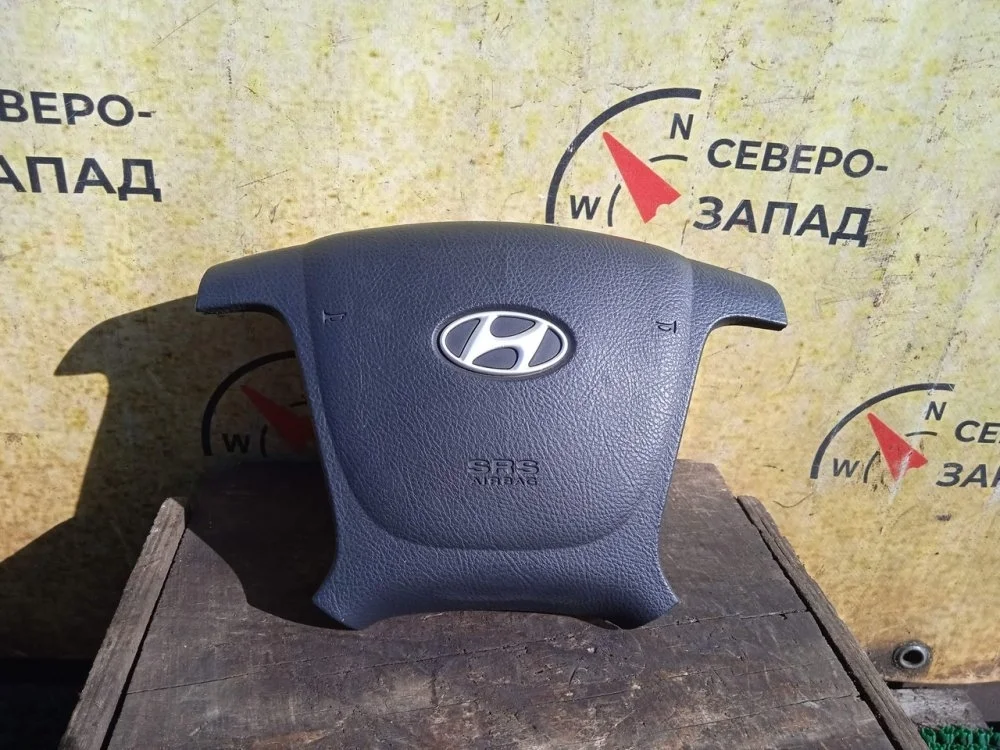 Подушка безопасности в руль Hyundai Santa Fe 2006 CM