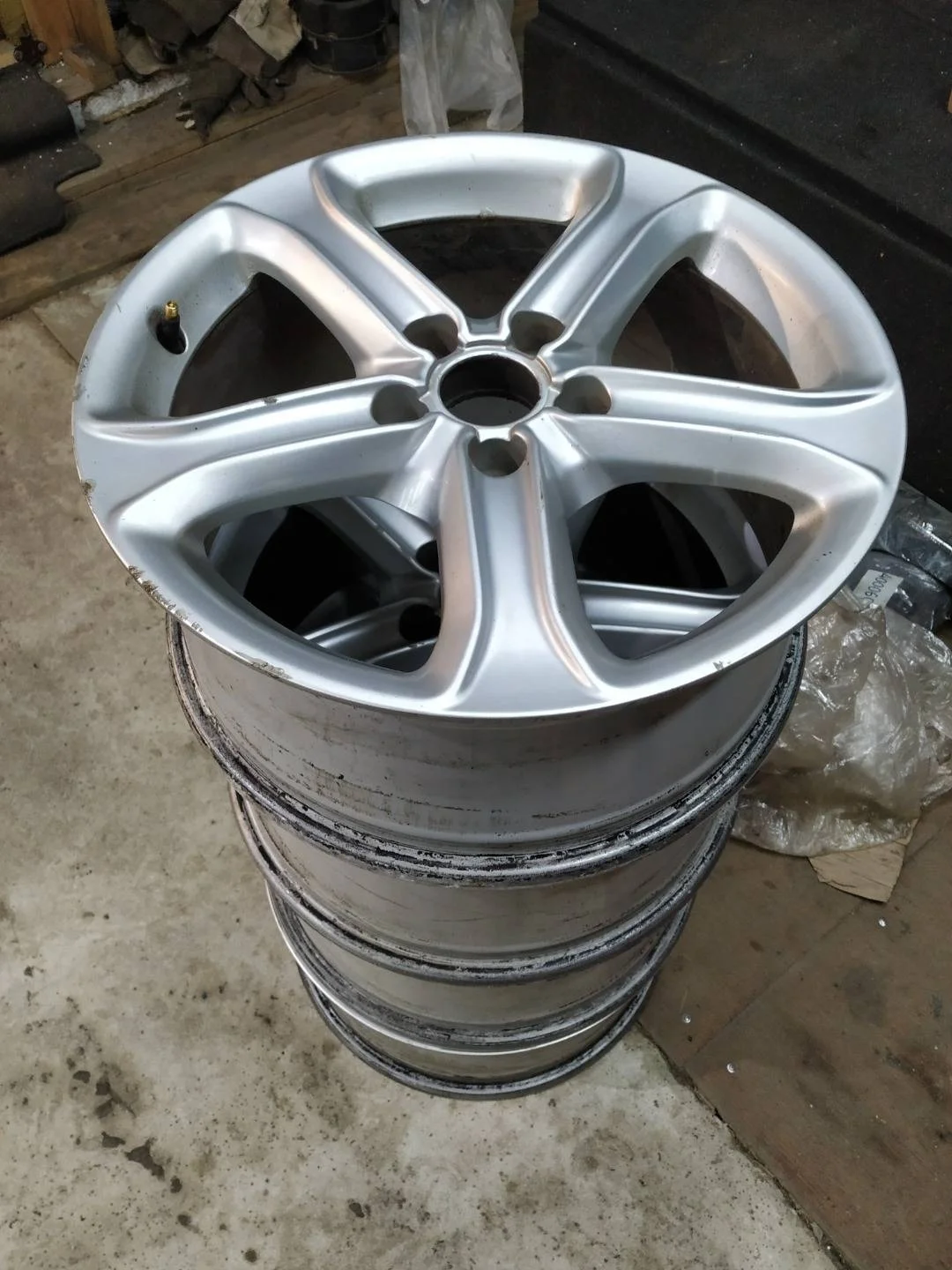 Диски литые Audi A4 B8/8K  2012