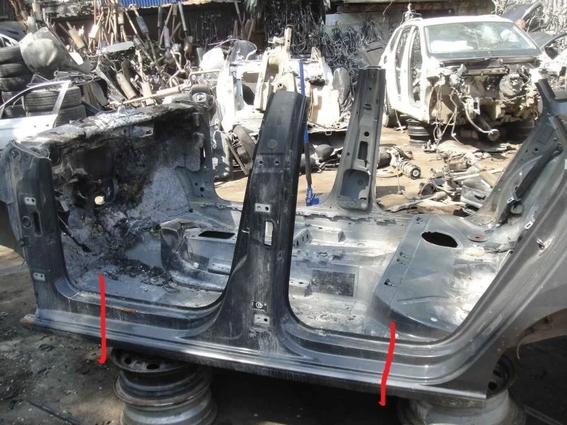 Порог кузова Volkswagen Polo 6RU809605B 5, левый