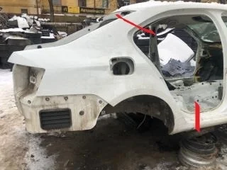 Крыло заднее Skoda Octavia 2018 A7