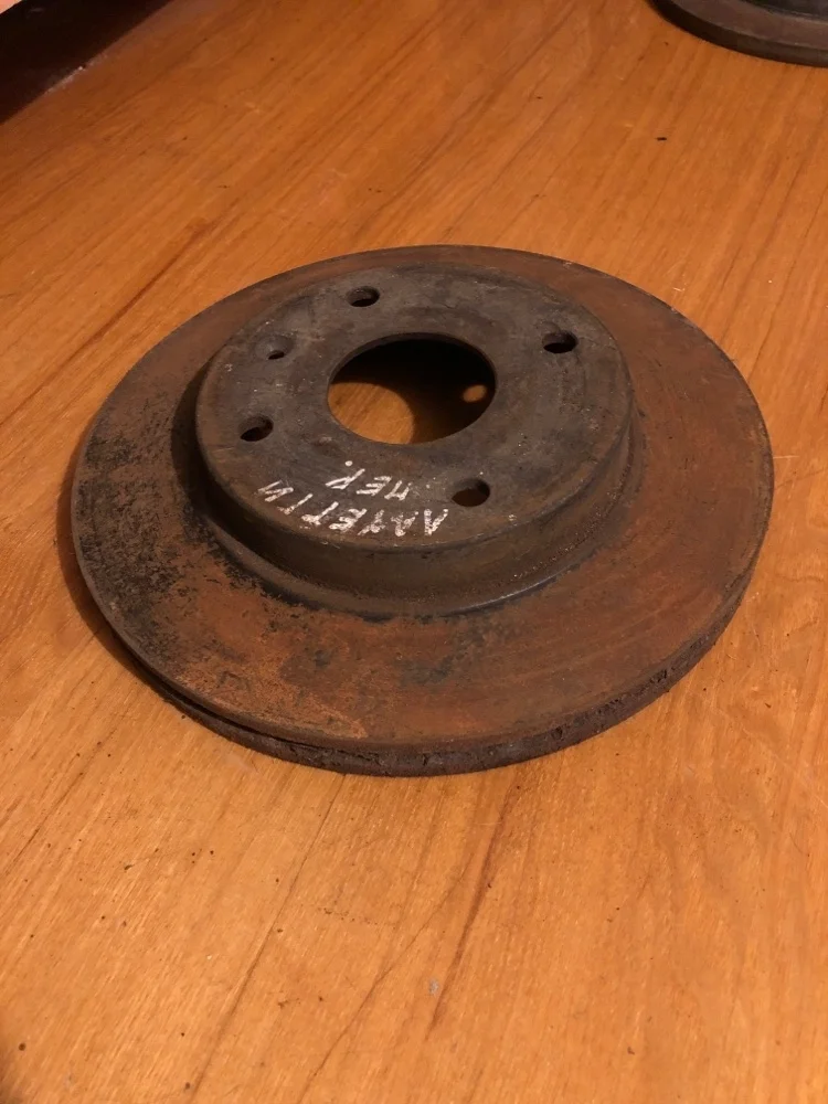 Диск тормозной Chevrolet Lacetti 2009 96549782, передний