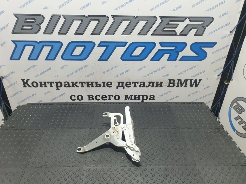Петля капота Bmw X5 2015 41007381781 F15 N55B30A, левая
