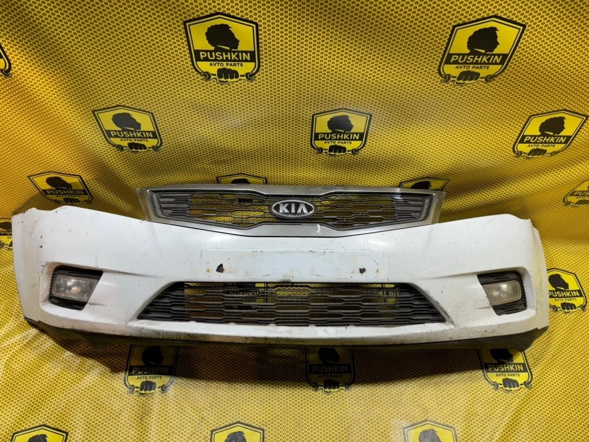 Бампер с птф Kia Ceed 2012