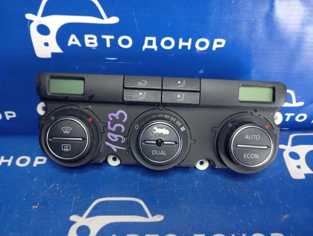блок управления климат-контролем VOLKSWAGEN TOURAN 1T1 AXW, BLR, BLX, BVY