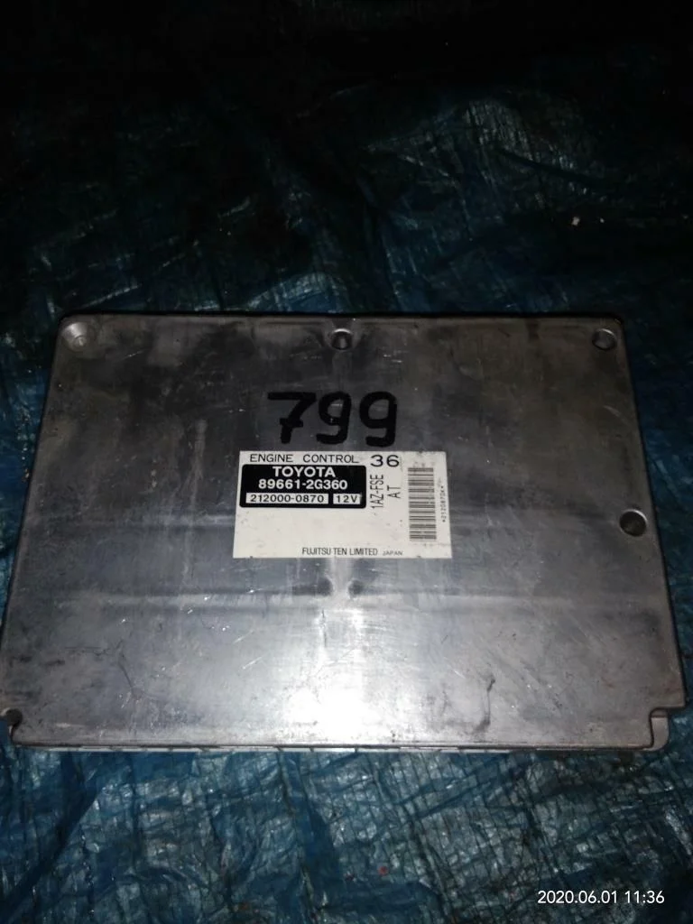блок управления двс TOYOTA AVENSIS AZT250 1AZFSE