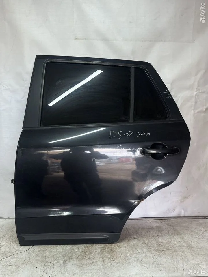 Дверь задняя левая hyundai santa fe 2 cm 2005
