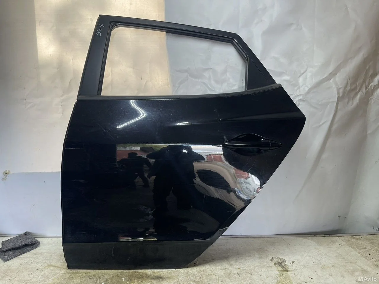 Дверь задняя левая hyundais ix 35 2010-2013