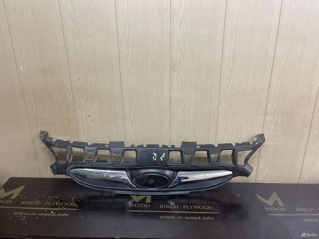 Решетка радиатора hyundai solaris 1 2010-2014