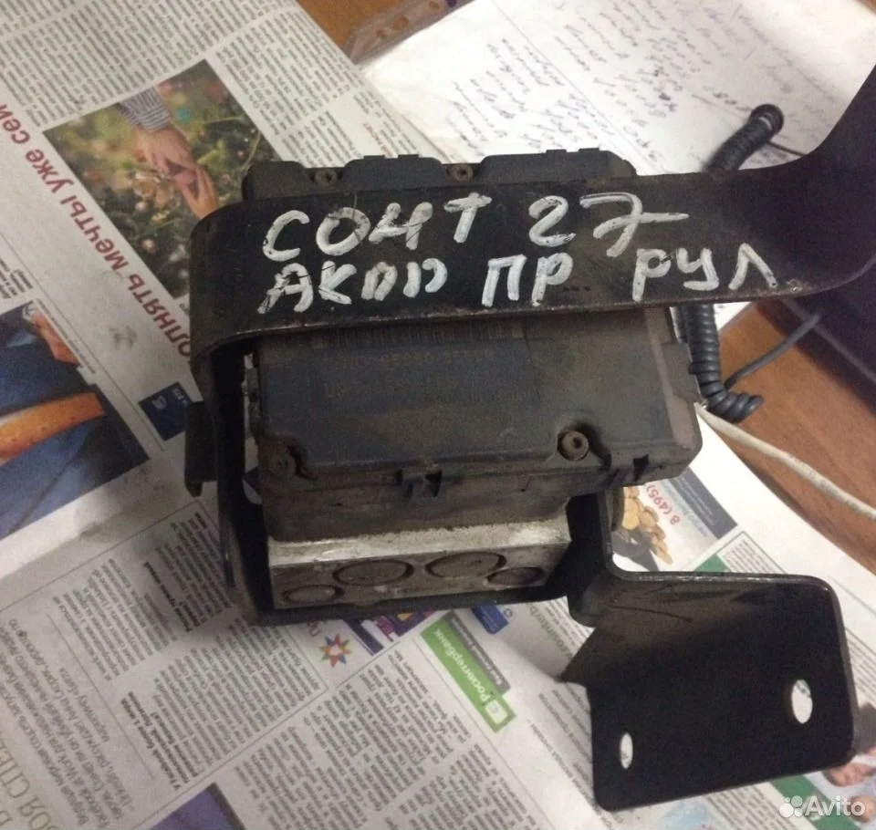 Блок abs 2.4 2.7 hyundai santa fe 2001-2010