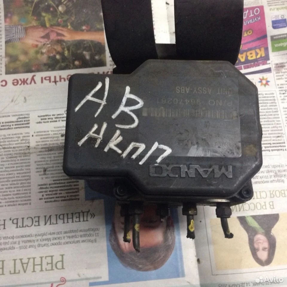 Блок абс abs 1.4 т-250 chevrolet aveo 2005-2011