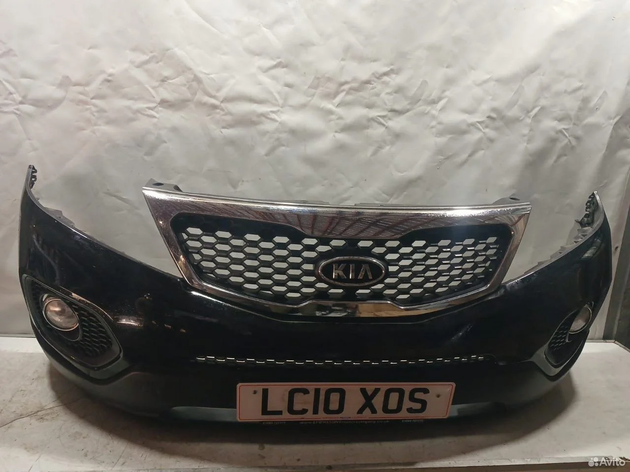 Бапмер передний kia sorento 2009-2012