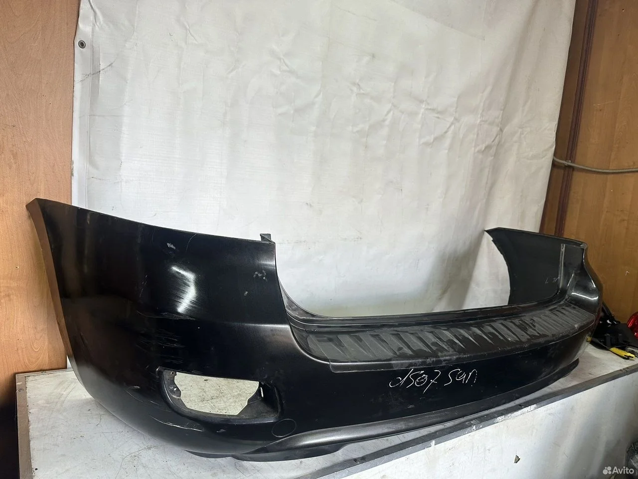 Бампер задний hyundai santa fe 2 cm 2006-2012