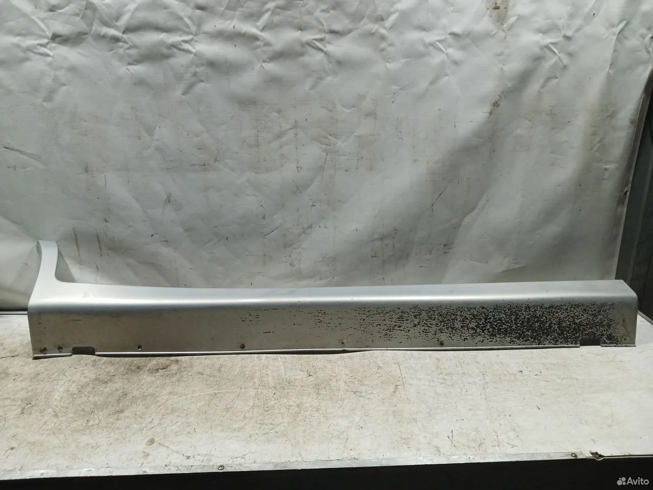 Накладка порога.hyundai santa fe 1 2001-2010 sm