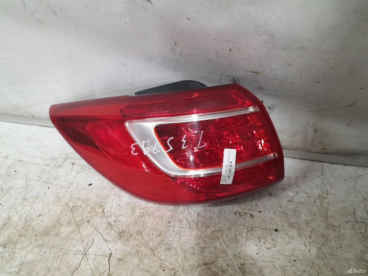 Фонарь задний внешний левый kia sportage 3 2010