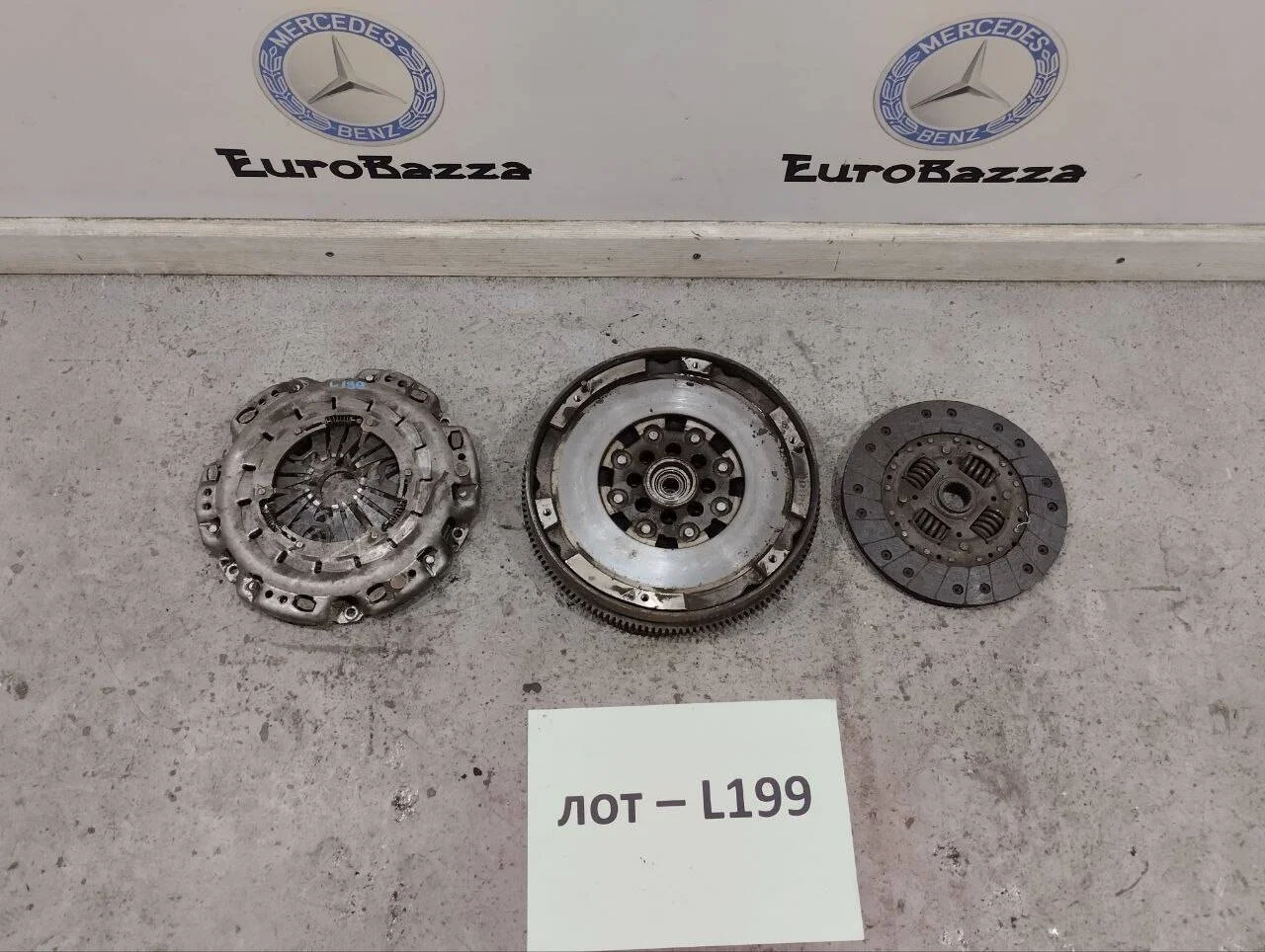 Маховик и корзина сцепление Mercedes Om646