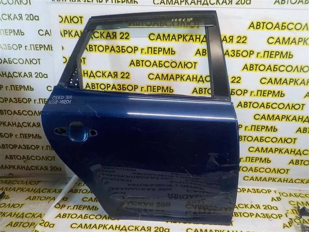 Дверь задняя правая KIA Ceed (ED) 2006- 2012