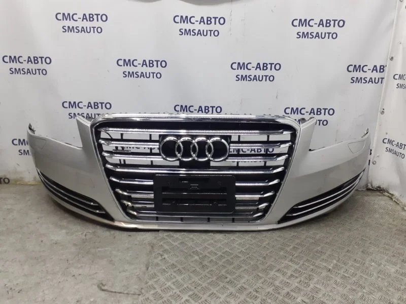 Бампер в сборе Audi A8 4H0807065EGRU D4 4.2 CDR, передний