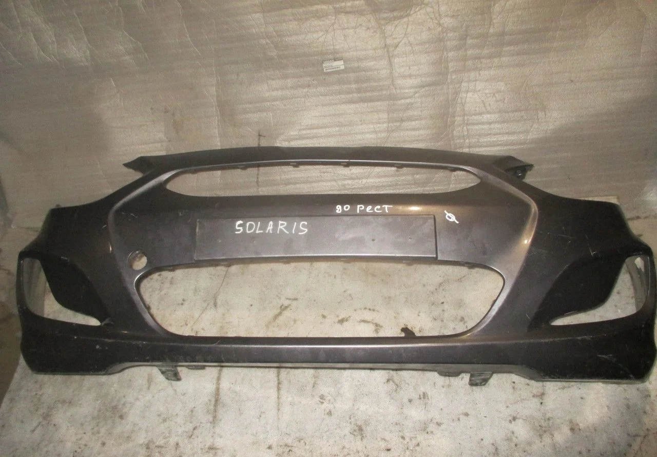 Бампер передний Hyundai Solaris (до -14) OEM 865114L000 (Скл-3)