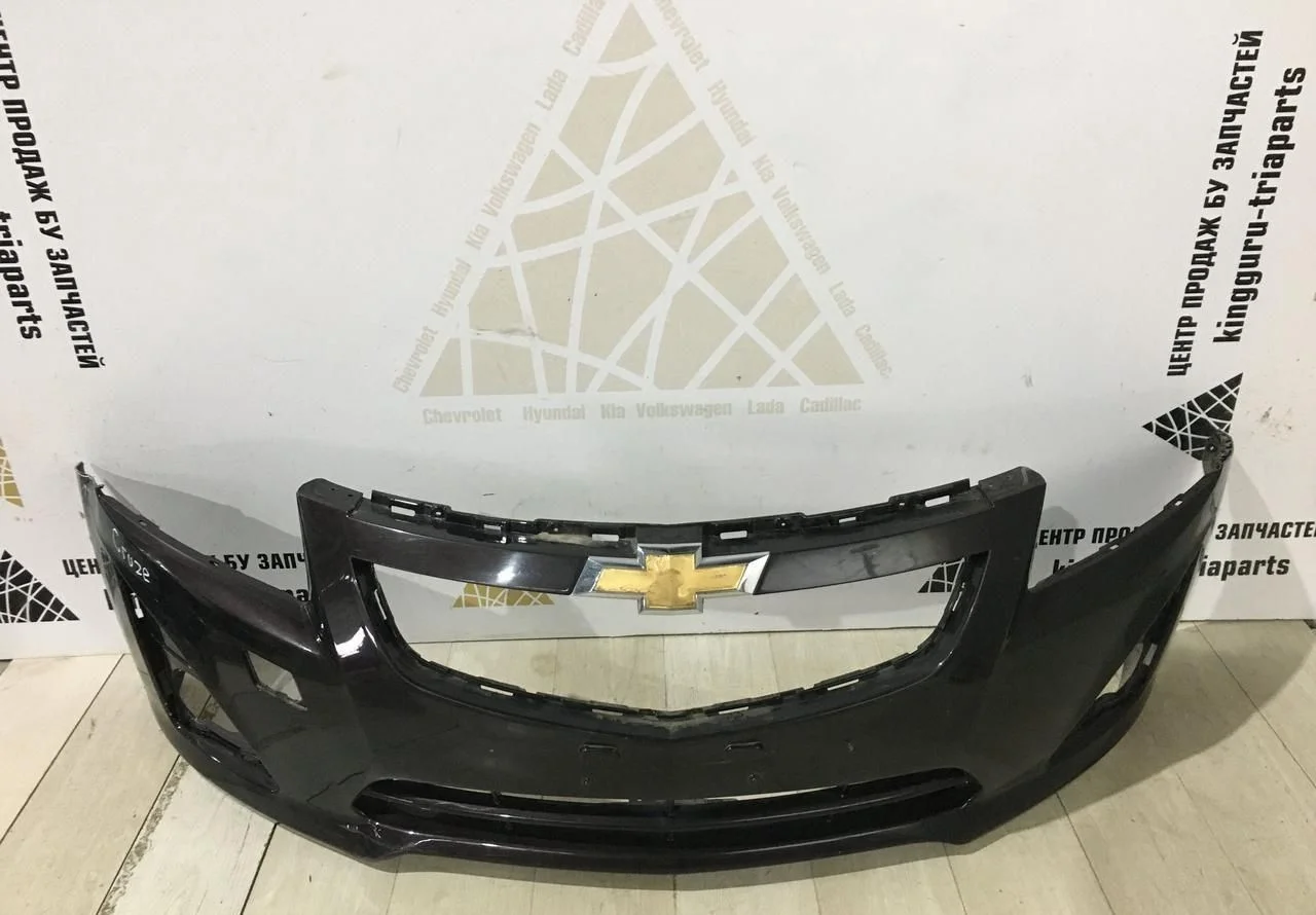 Бампер передний Chevrolet Cruze рестайлинг 2012-2015 oem 95480174 (скл-3)