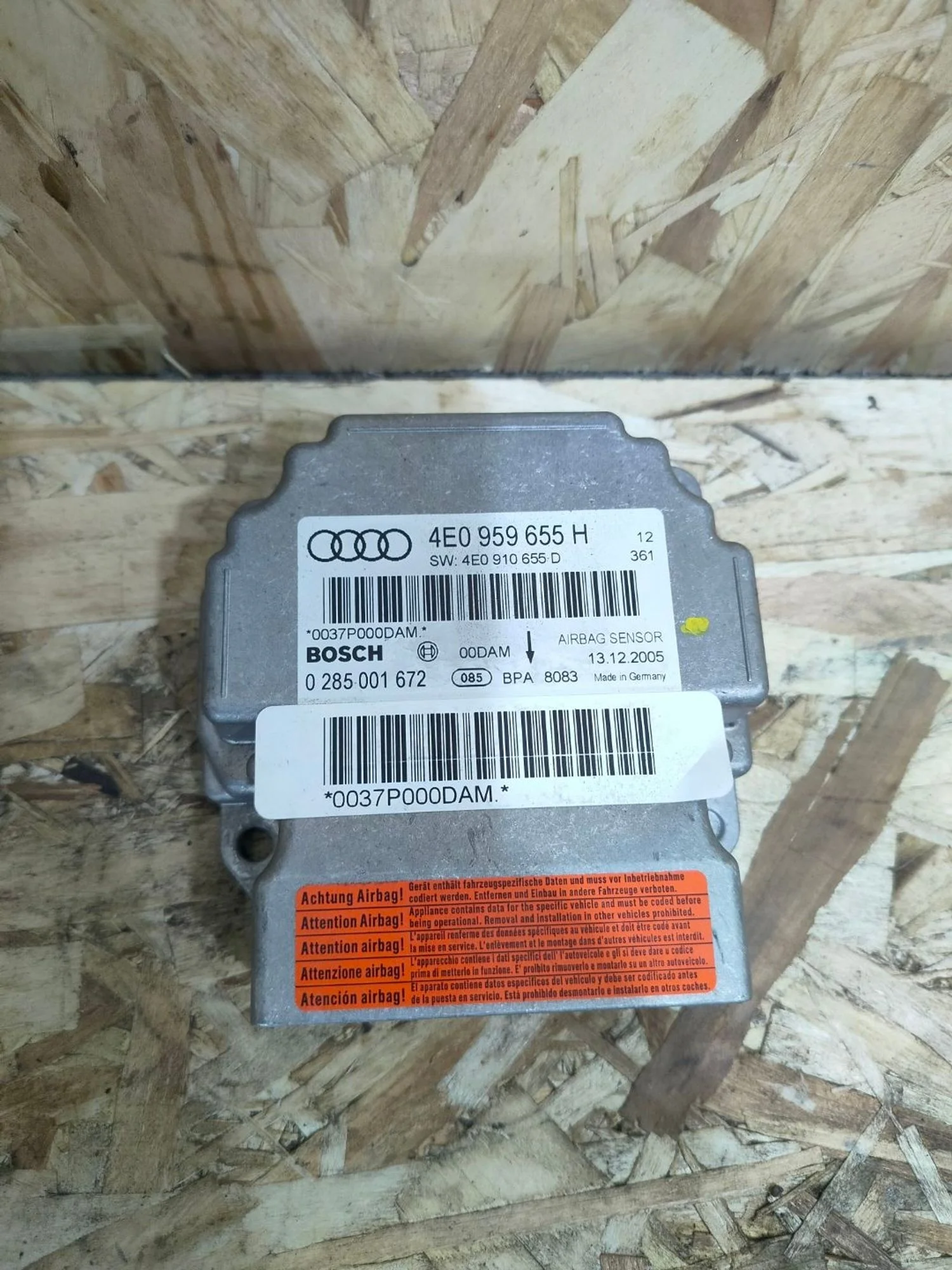 Блок Airbag Audi A8, D3