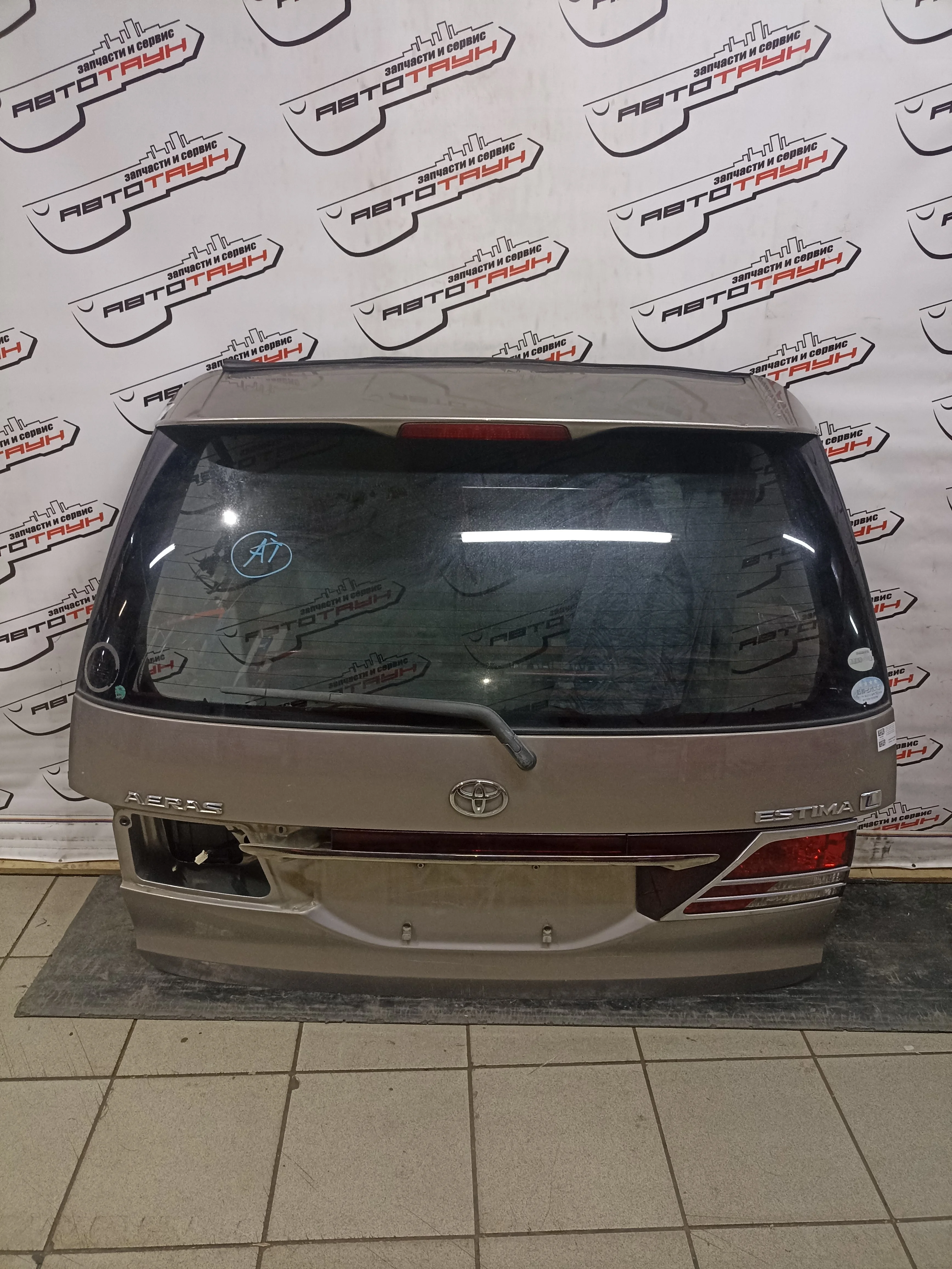 ДВЕРЬ ЗАДНЯЯ TOYOTA ESTIMA ESTIMA HYBRID ACR30W ACR40W AHR10W MCR30W MCR40W 670052R440 серый, 1D2 QA4806