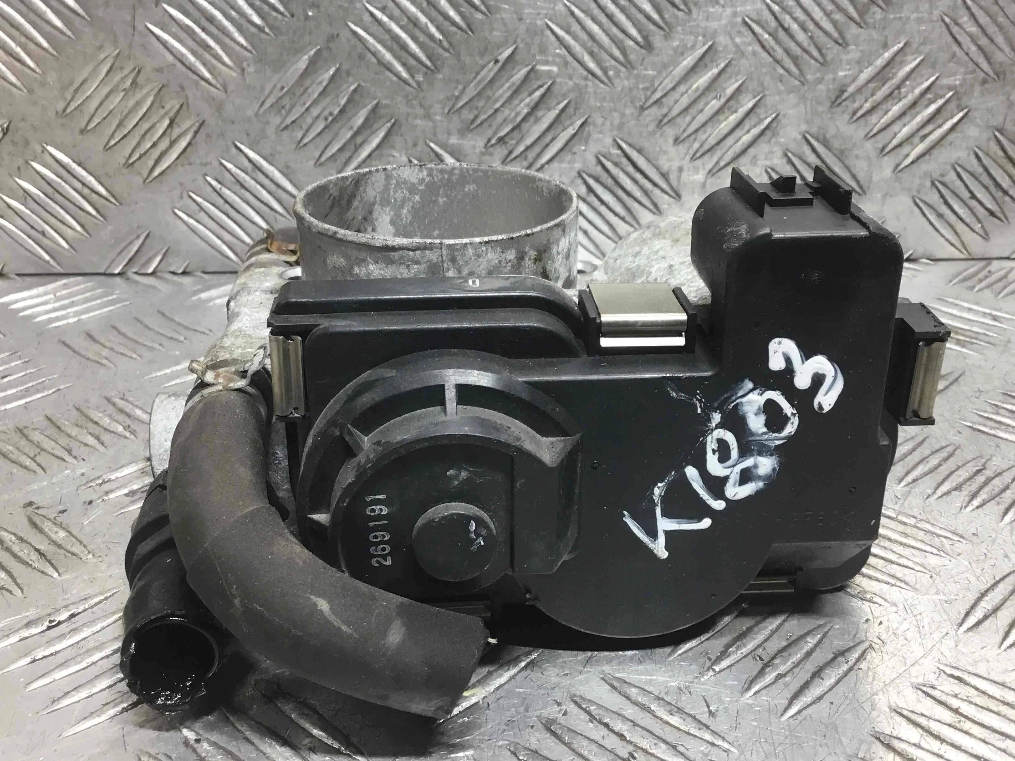 Заслонка дроссельная Opel Astra H 2004-2007 бензин 1.6 i Механика Х/б
