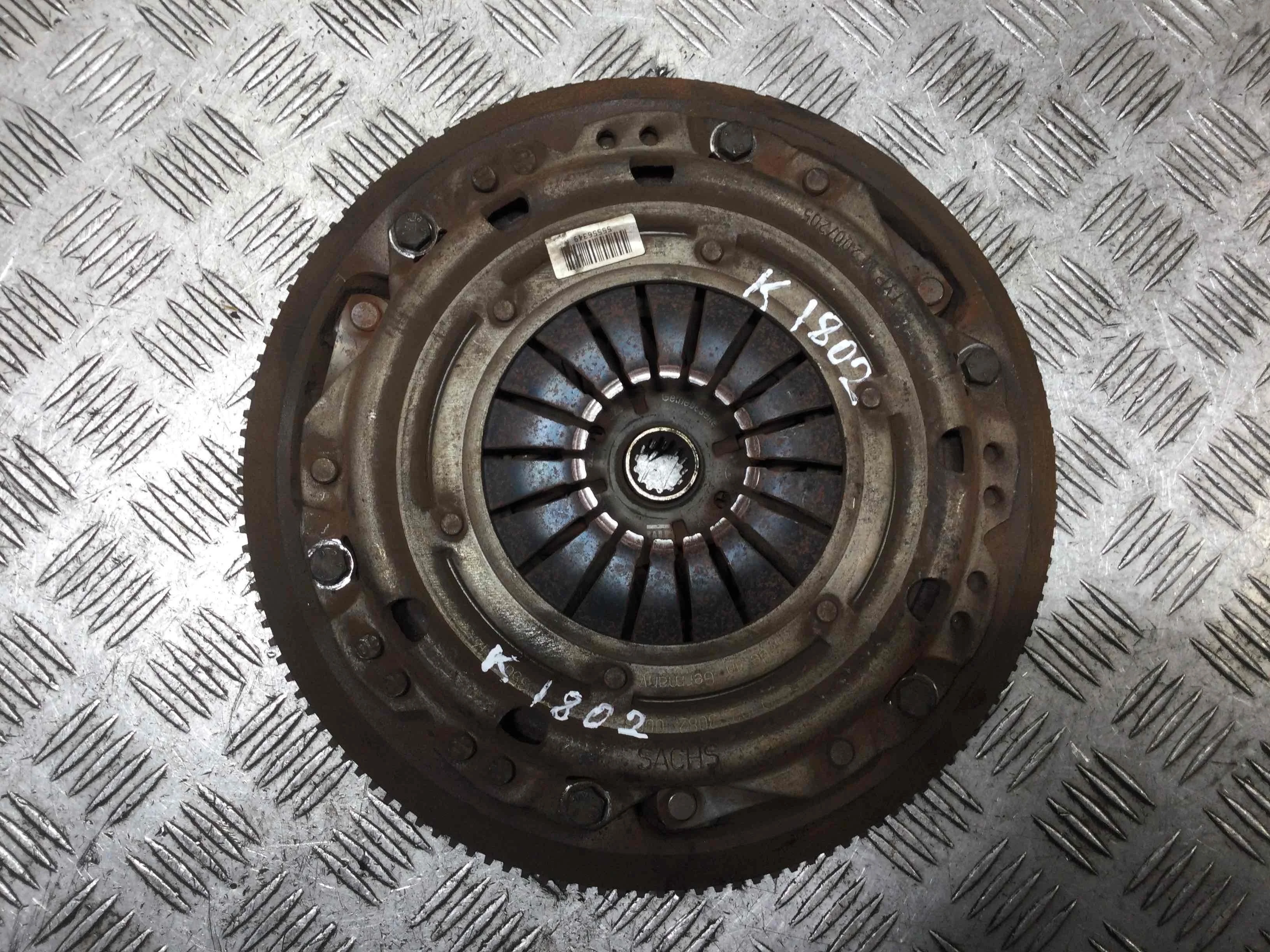 Маховик Opel Meriva 1 поколение [рестайлинг] 2004 - 2010 бензин 1.6 i Механика Х/б