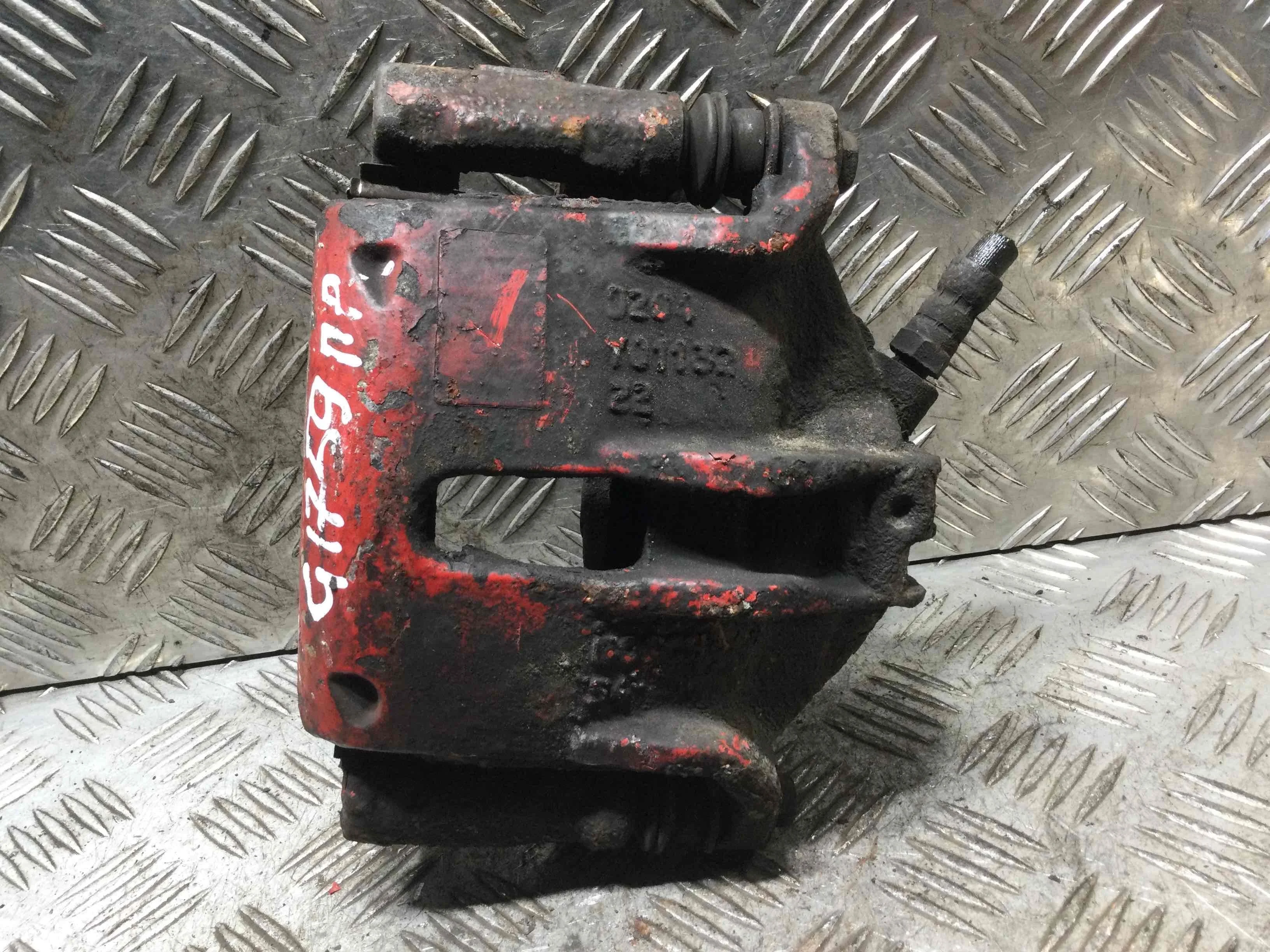 Суппорт передний правый Peugeot 206 1 поколение (1998-2003) бензин 1.6 i Механика 3-дв, х/б