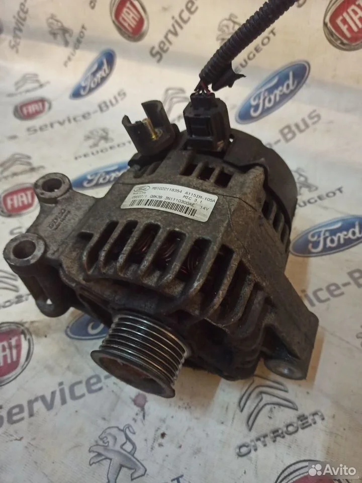 Генератор ford focus 2. 1.6/115л.с.2005-2011г.в