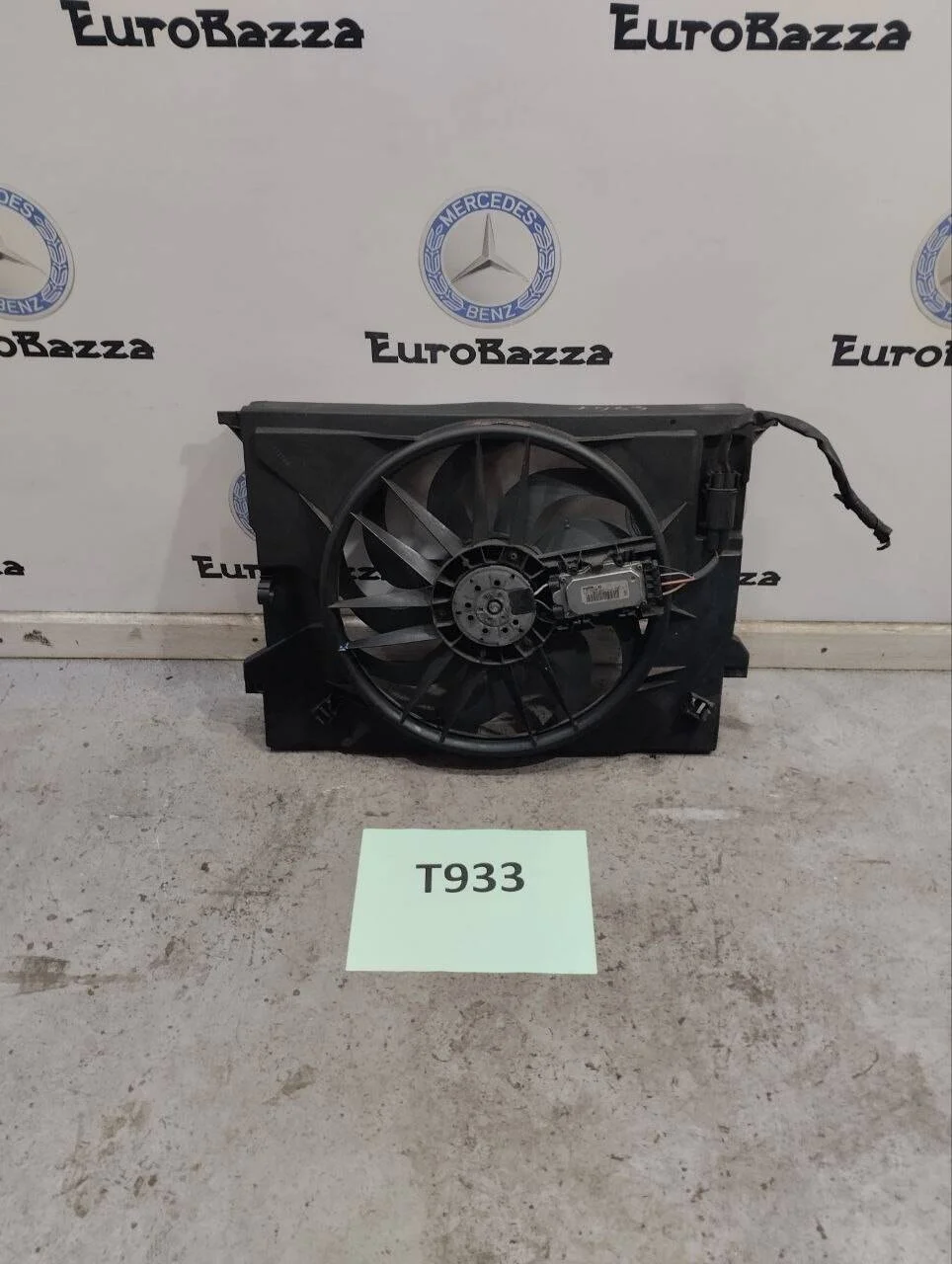 Вентилятор охлаждения двигателя Mercedes W211