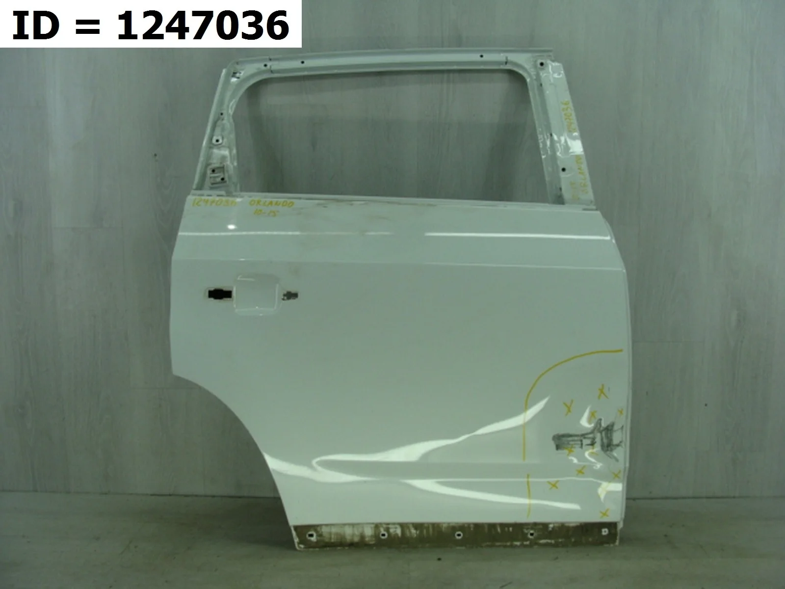 Дверь задняя правая Chevrolet Orlando