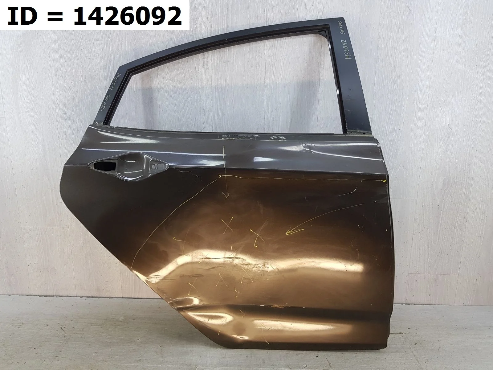 Дверь задняя правая Hyundai Solaris