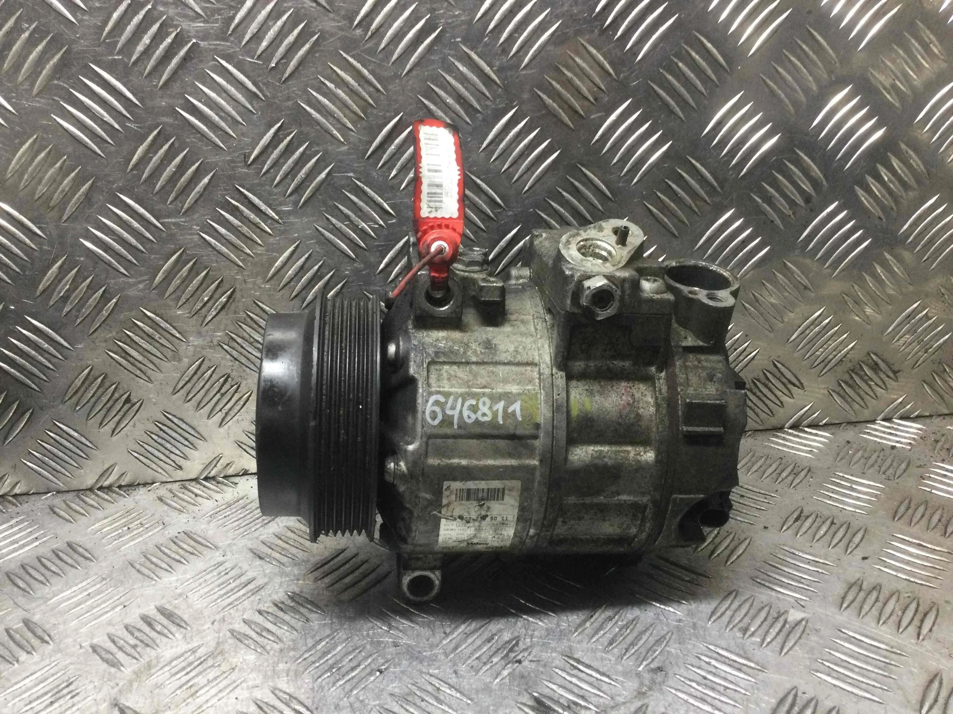 Компрессор кондиционера Mercedes C-klasse W204/S204 (2007-2012) дизель 2.2 CDI Автомат Седан