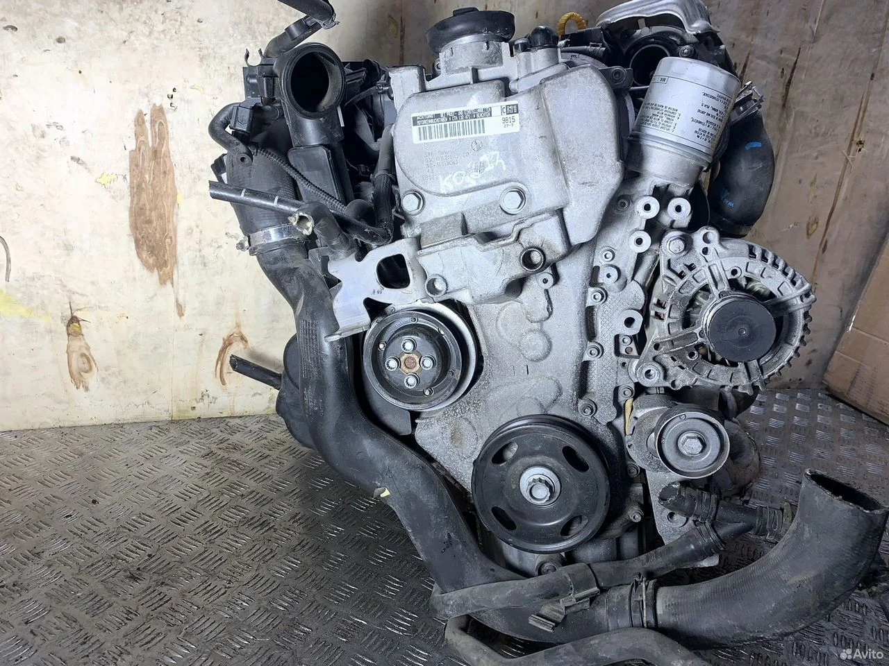 Двигатель cth 1.4 tfsi vw jetta golf
