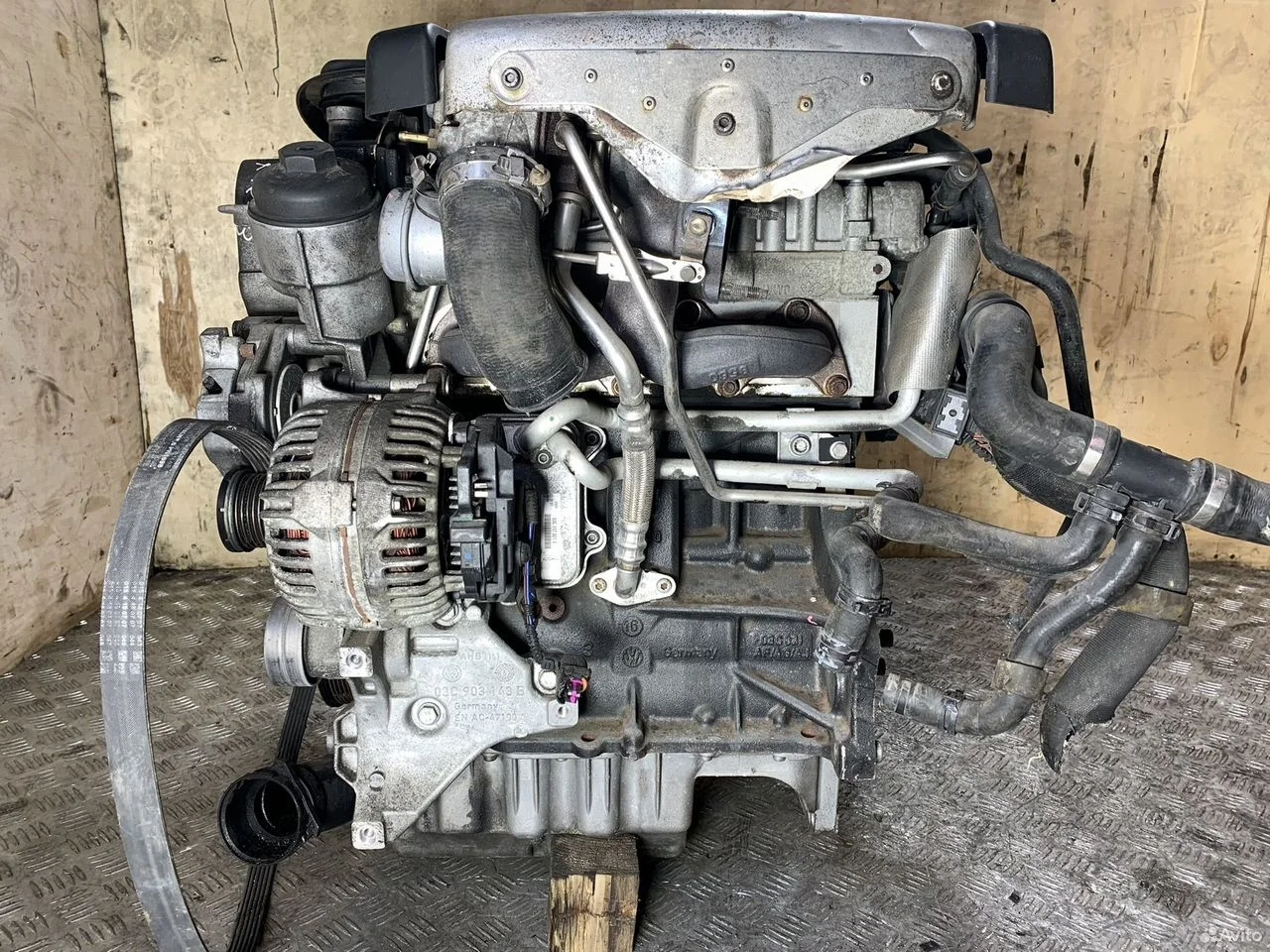 Двигатель 1.4 cava volkswagen cav cavb cavc cavd