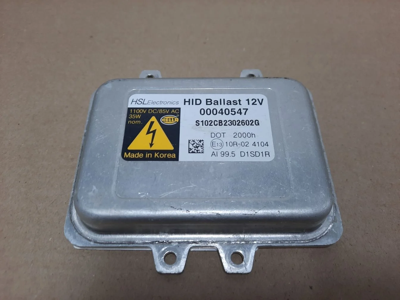 Блок ксеноновой лампы для Hyundai Santa Fe CM 2005-2012