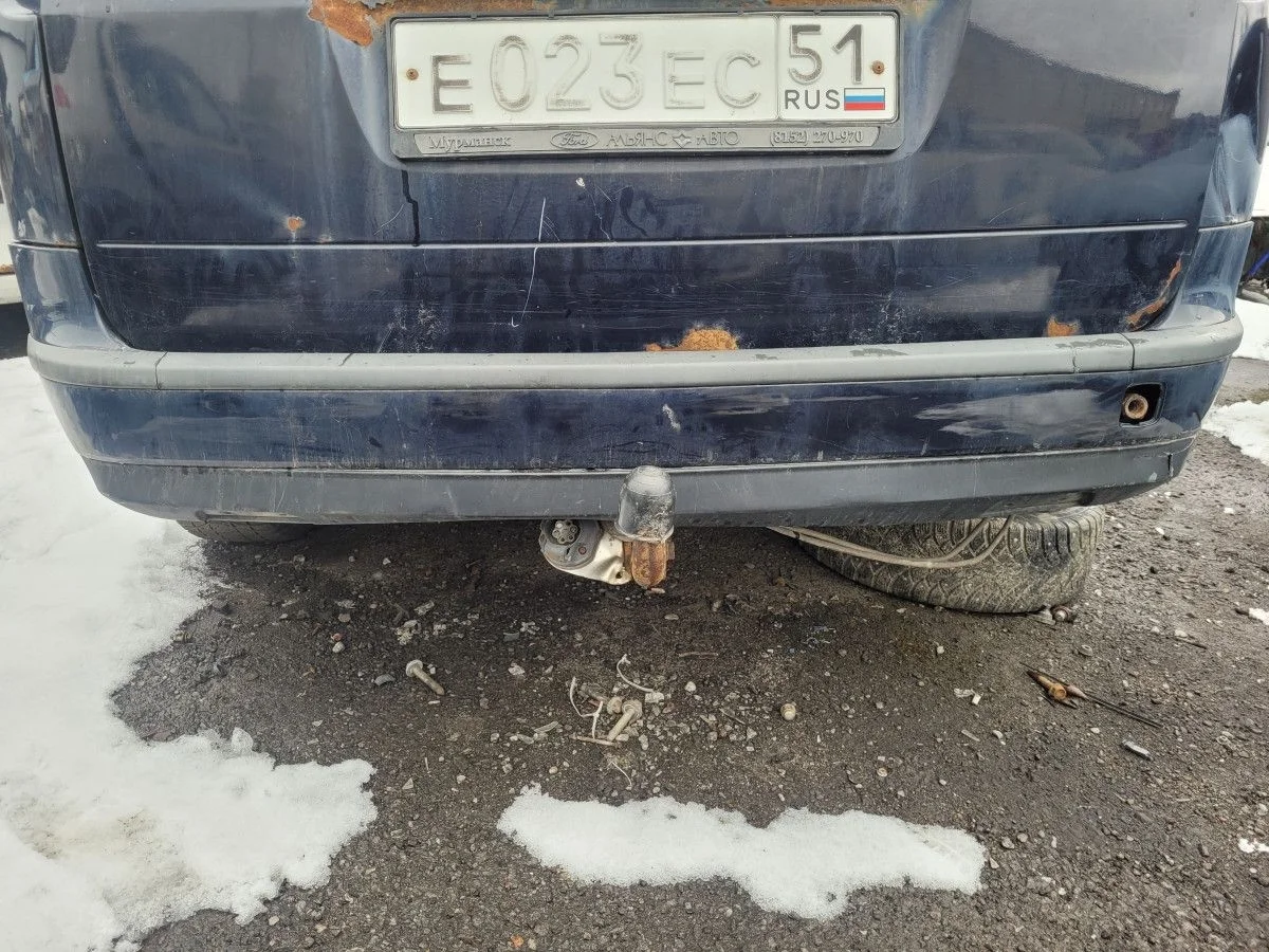 Бампер задний на Ford Focus 2