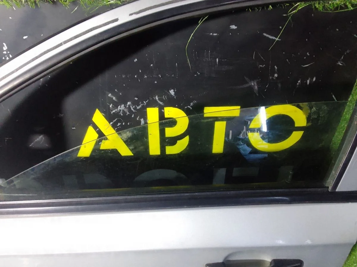 Стекло двери передней левой Chevrolet Aveo