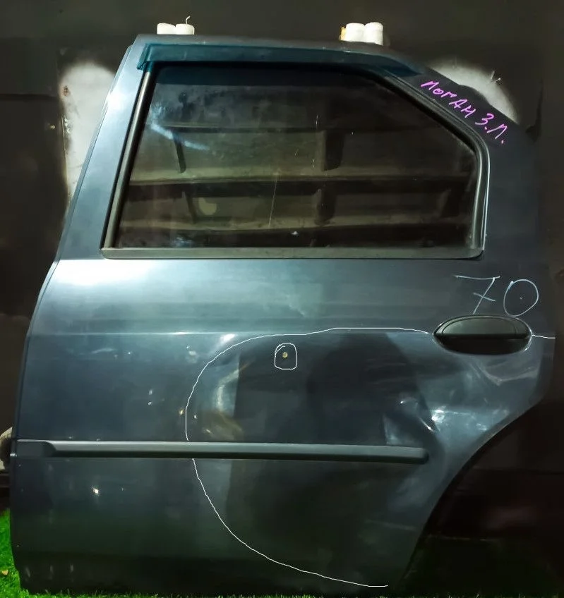 Дверь задняя левая Renault Logan