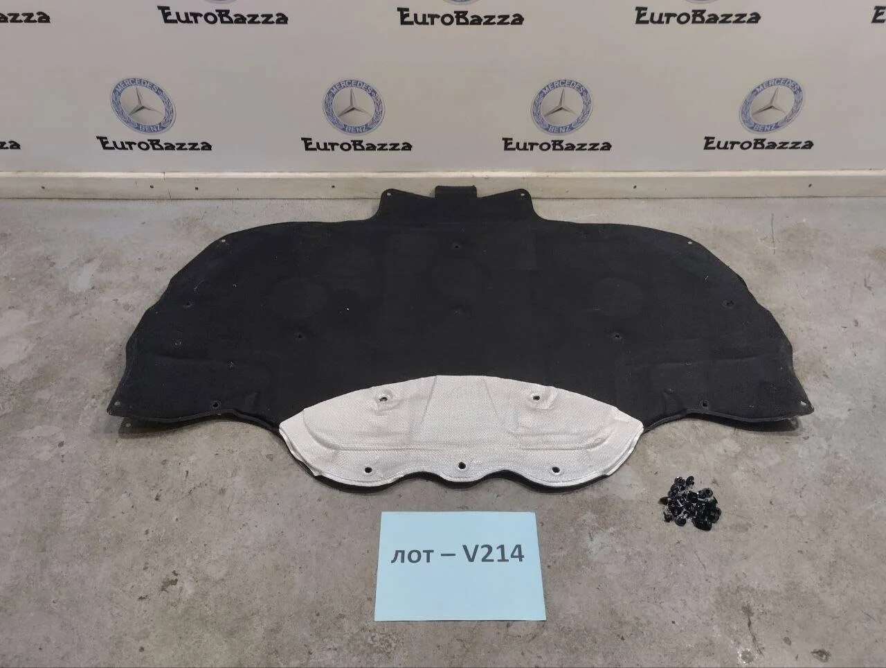 Шумоизоляция капота Mercedes W207