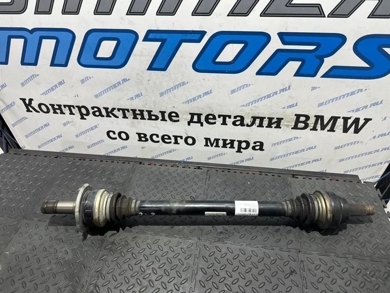 Привод Bmw 750Li 2013 33207566086 F02 N63B44B, задний правый