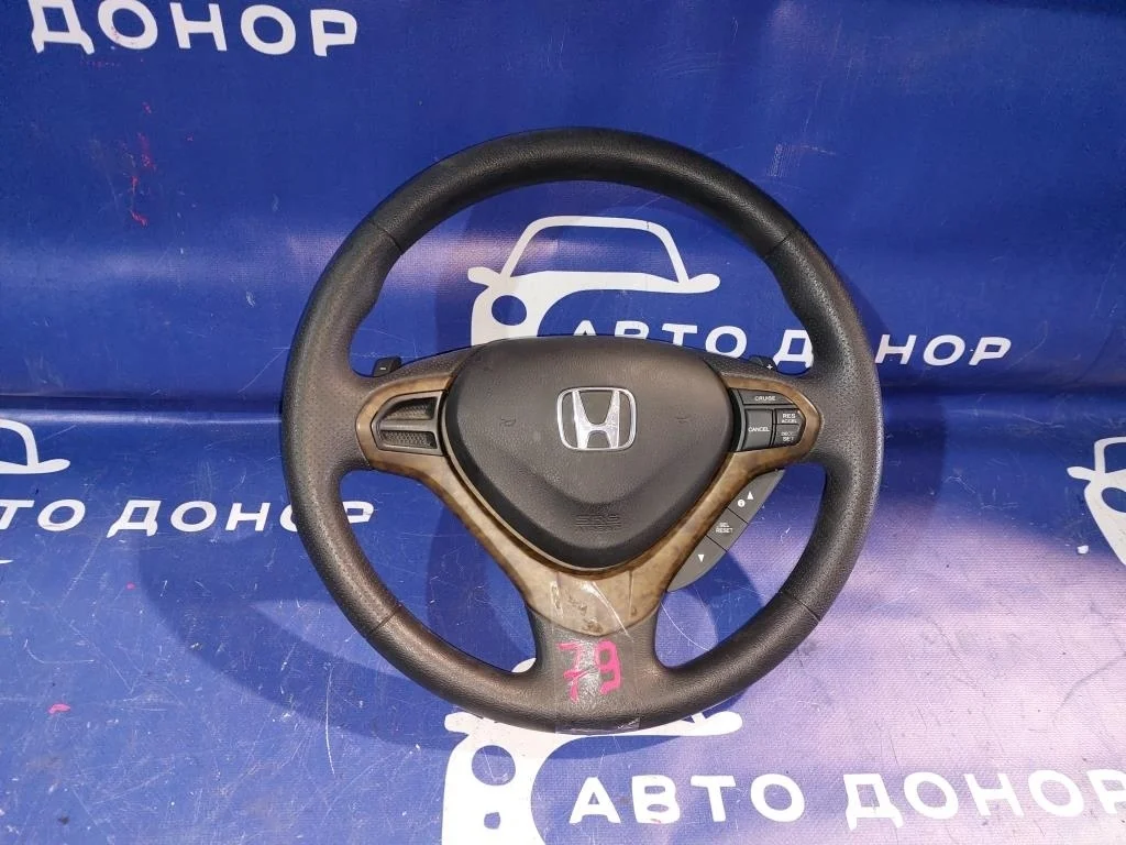 подушка безопасности водителя HONDA ACCORD CU1 R20A