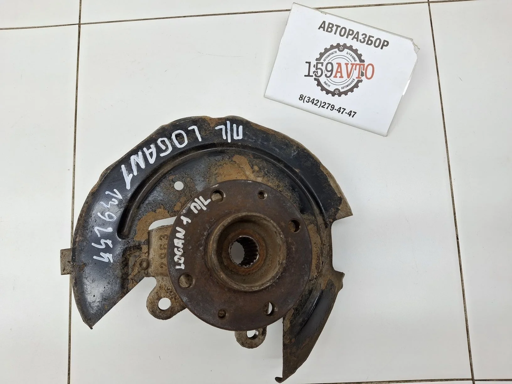 кулак поворотный Renault Logan I 2005-2014