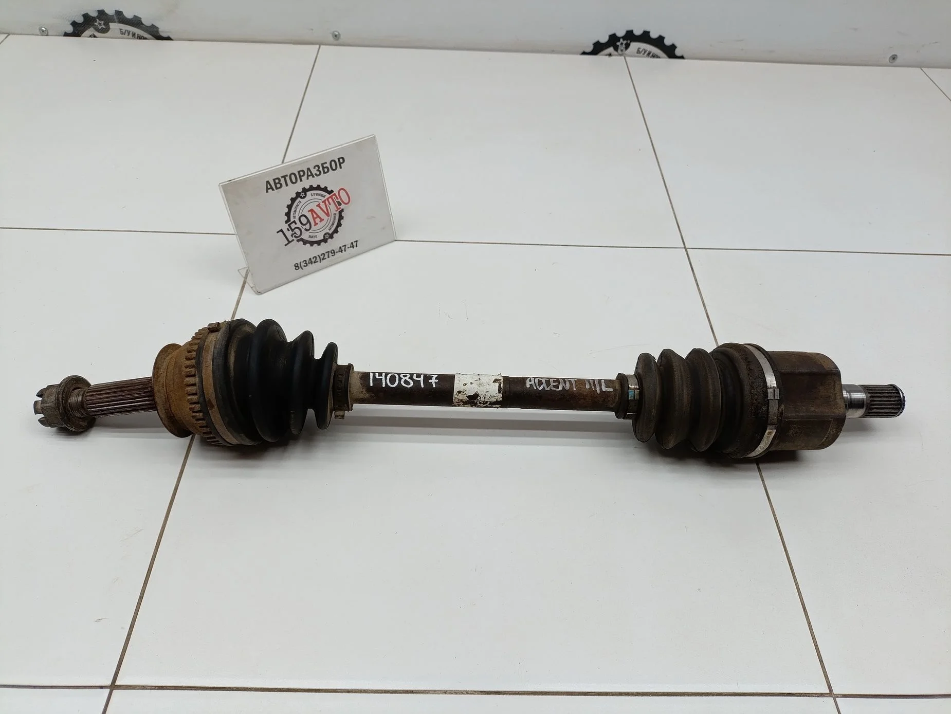 полуось Hyundai Accent (LC) (ТАГАЗ) 2000-2012