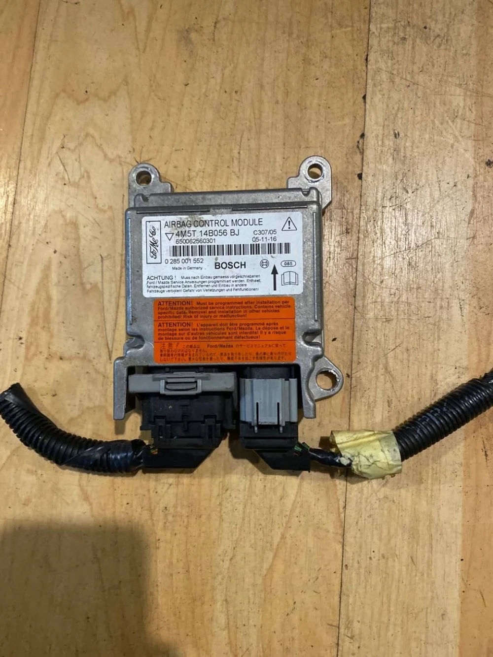 Блок управления AIR BAG Ford Focus II (2005—2008)
