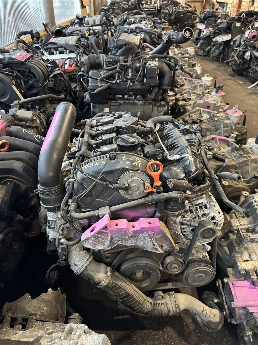 Двигатель BZB 1.8 TFSI (из Японии)  VW Passat B6