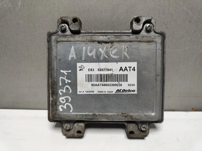 Блок управления двигателем, эбу Opel Corsa D 2006-2014 12636386 1.4 A14XER