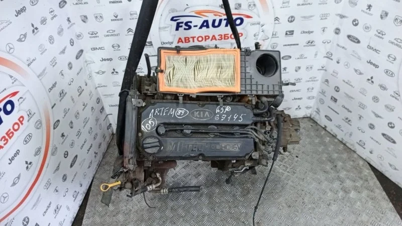 Двигатель Kia Rio 1 2005 Седан