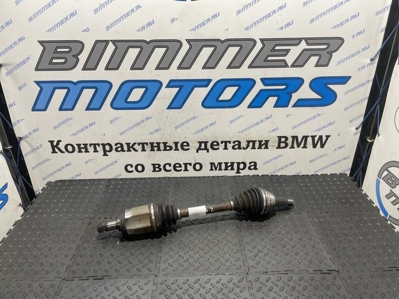 Привод Bmw X5 2014 31607622883 F15 N63B44B, левый