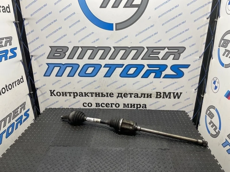 Привод Bmw X5 2014 31607622884 F15 N63B44B, правый